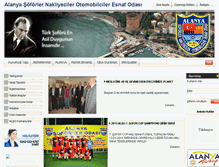 Tablet Screenshot of alanyasoforlerodasi.com